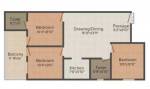 floorPlan of Vedansh Apartment 3