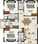 floorPlan of Kgeyes Pari Street Besant Nagar