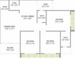 floorPlan of NCR Gokuldham Lifestyle
