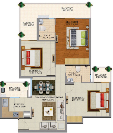 Divyansh Onyx Block D2 And D3