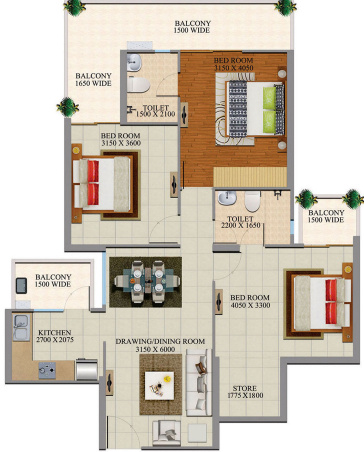 Divyansh Onyx Block D2 And D3