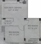 floorPlan of Siddhi Vinayak Apartment 5
