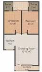 floorPlan of Friends Associates Delhi Sai Apartment 1