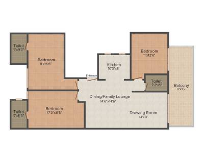 floorPlan of Krown Estates Floor 2