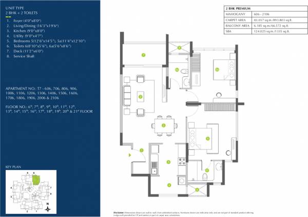 floorPlan of Shapoorji Pallonji Parkwest Phase 2