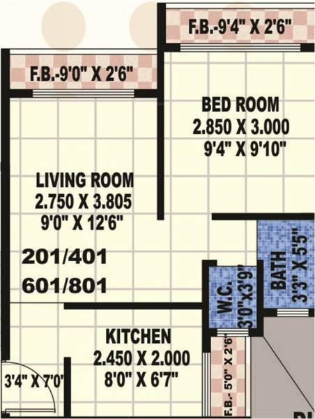 floorPlan of Swastik Tower