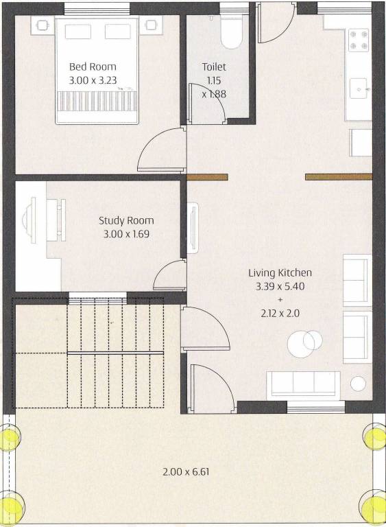 Ground Floor Plan dwarkadham society Floor Plan Ground Floor Plan