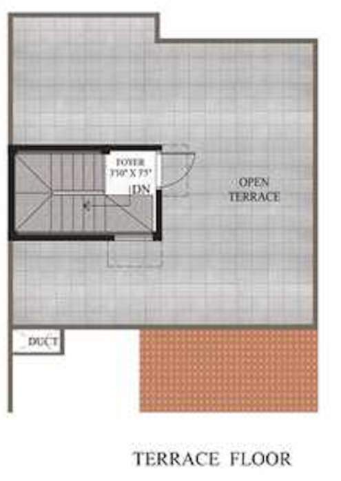  humming gardens Floor Plan Terrace Floor Plan