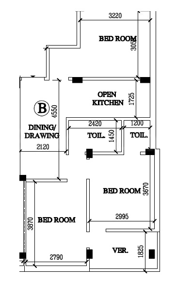 floorPlan of Binod Latika Apartments