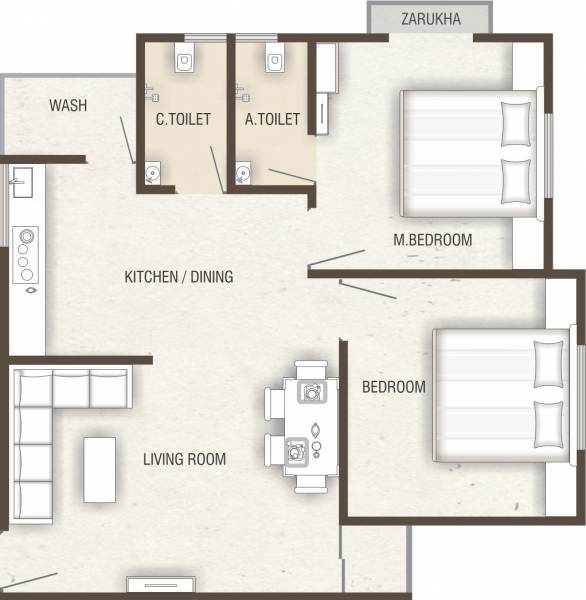 floorPlan of Shreenath Nathdwar Villa