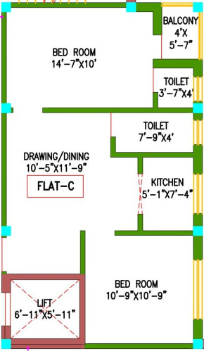 Floor Plan geetanjali-residency Floor Plan Floor Plan