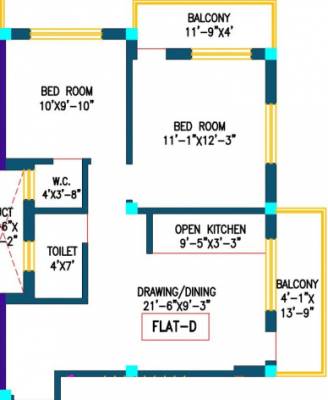 Floor Plan geetanjali-residency Floor Plan Floor Plan