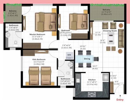  daksh-phase-i-and-ews-lig-block Floor Plan Floor Plan