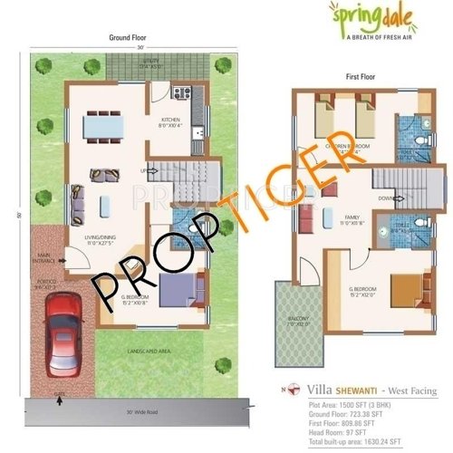 Aswani Springdale (3BHK+3T (1,500 sq ft) 1500 sq ft)