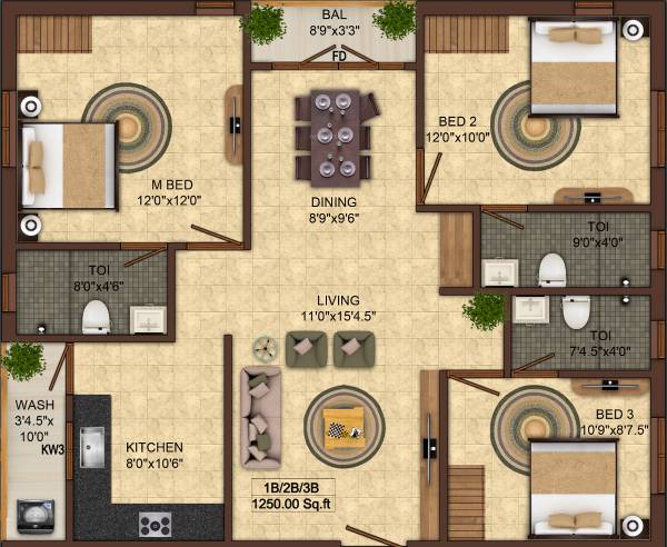 floorPlan of India Sri Padhuka