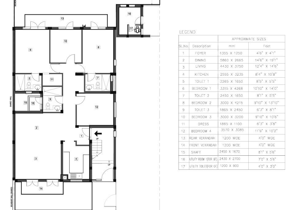 Floor Plan vatika independent floors Floor Plan Floor Plan