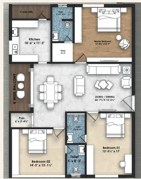  leela Floor Plan Floor Plan