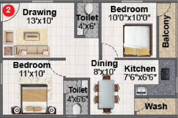 floorPlan of Sri Sai Anurag New Town Phase 2