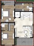 floorPlan of Northstar Allura Villa 1 To 35