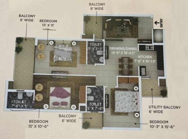  el-spazia Floor Plan Floor Plan